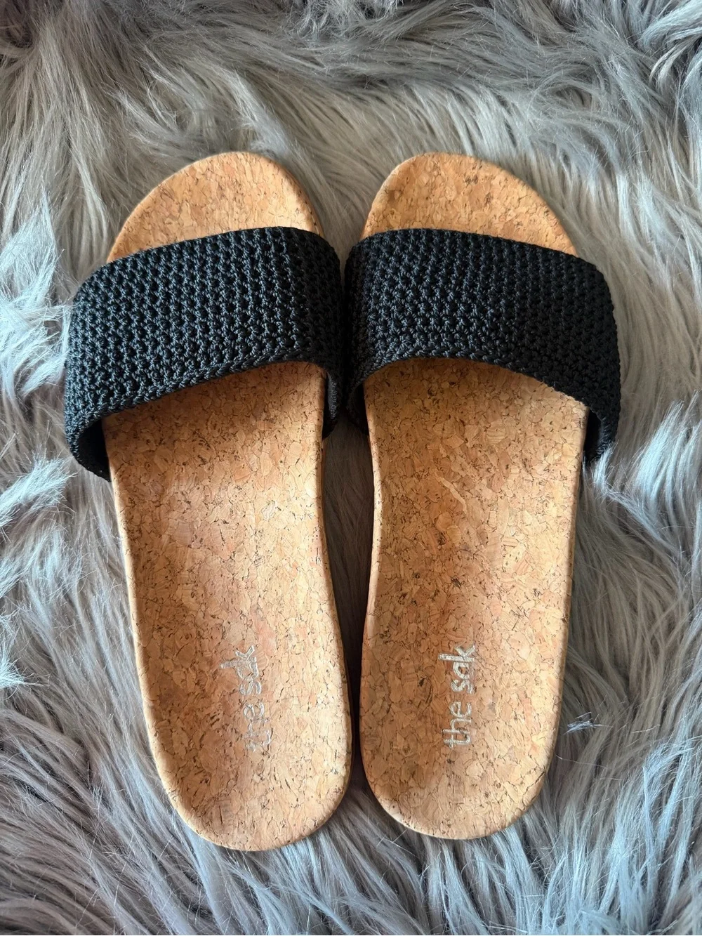 *NWOT* The Sak crochet slides (Women’s size 9)